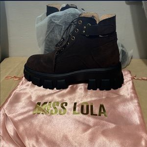 miss lola combat boots
